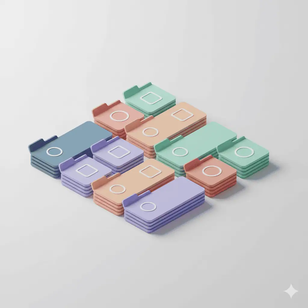 Pinterest akilli koleksiyon 3d izometrik